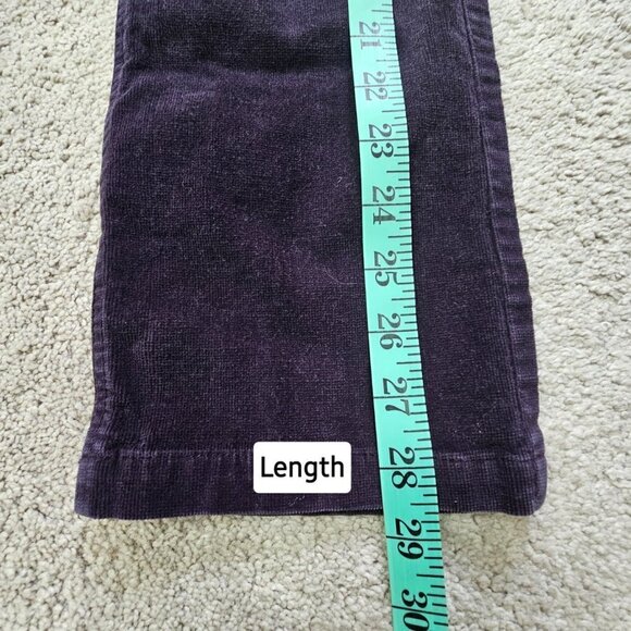 Point Zero Girl 6x Purple Jean Corduroy Wide Leg Pants - Picture 3 of 11
